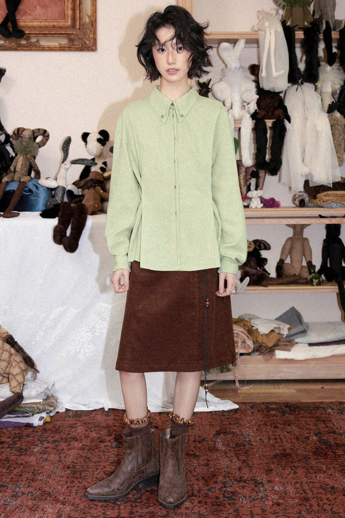 Tencel Linen Long Sleeve Shirt