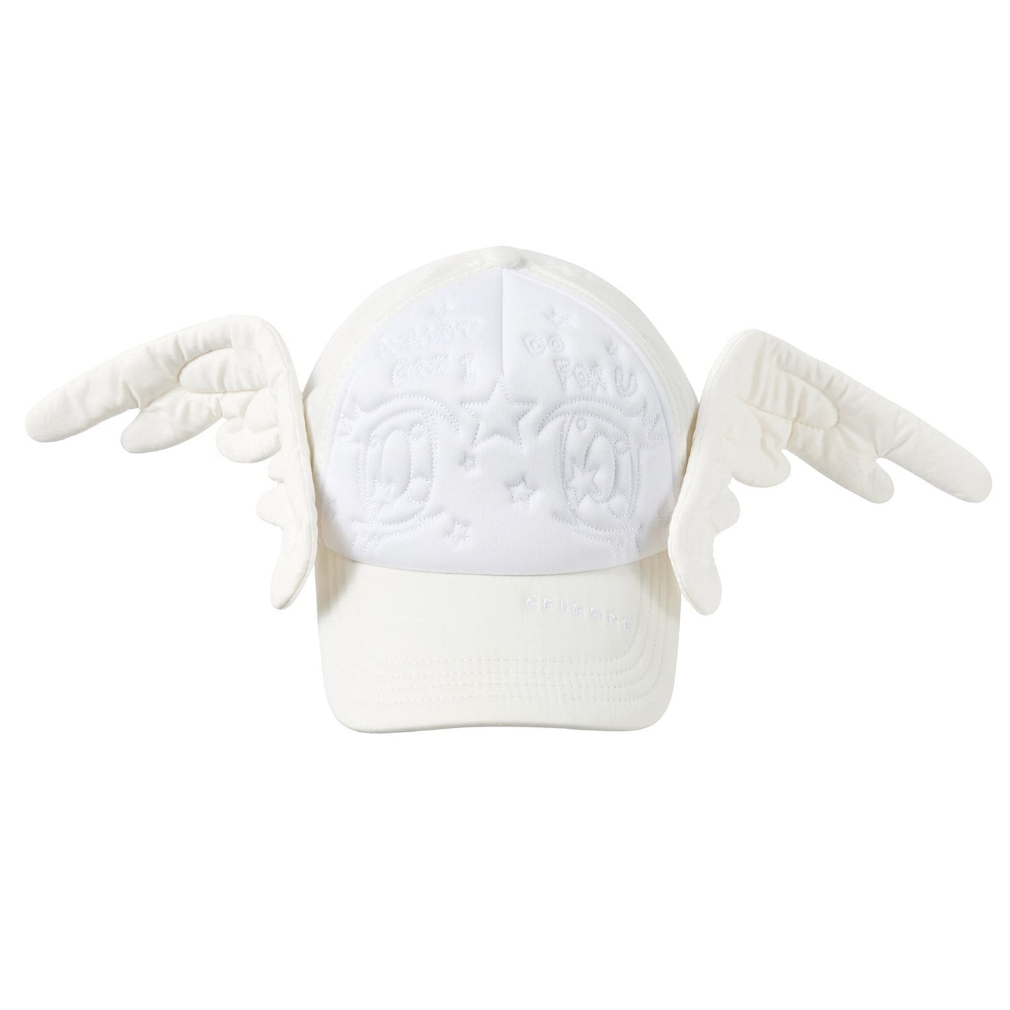 Embroidered Angel Wings Cap