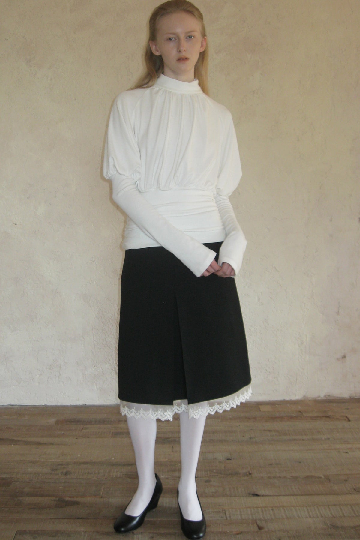 Convertible Raglan Knit Top