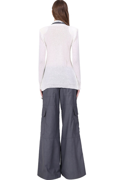 Lightweight Sequin Knit Top