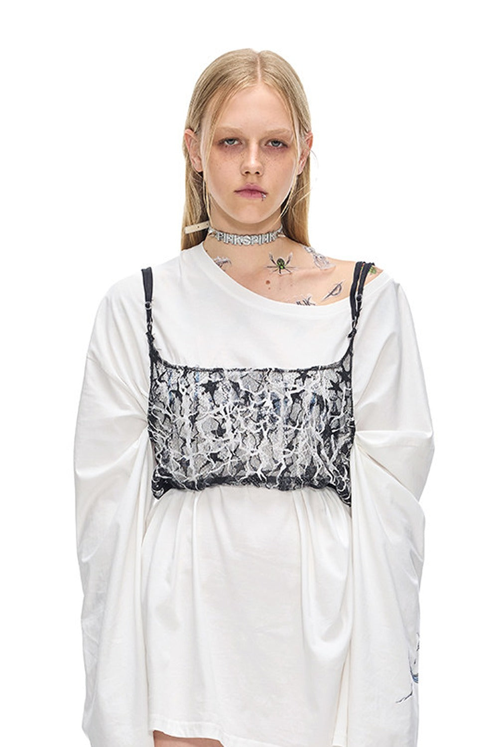 Punk-T-Shirt im Light-Subkulturstil
