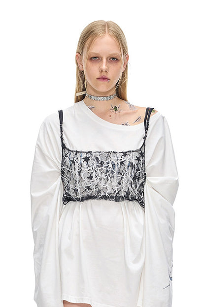 Punk-T-Shirt im Light-Subkulturstil