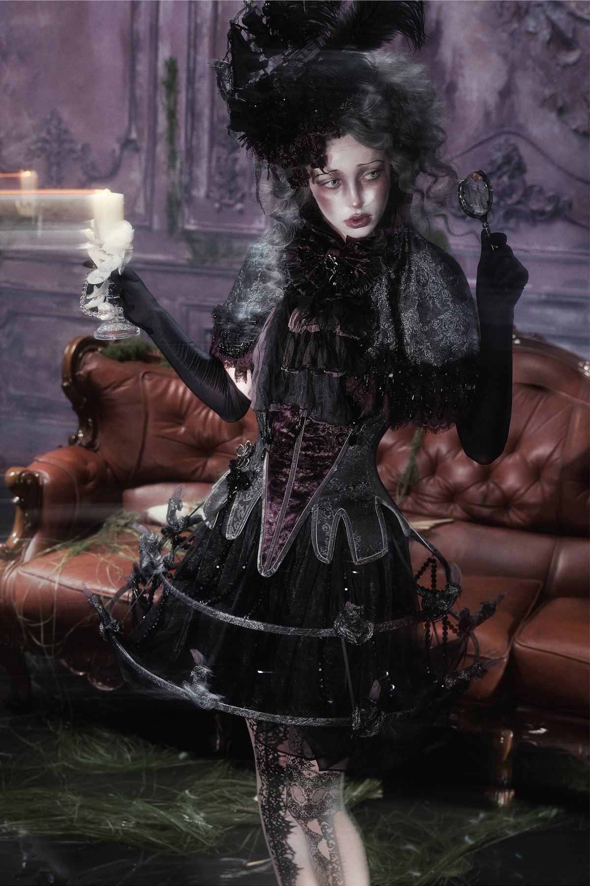 Gothic Dark Style Sailing Hat