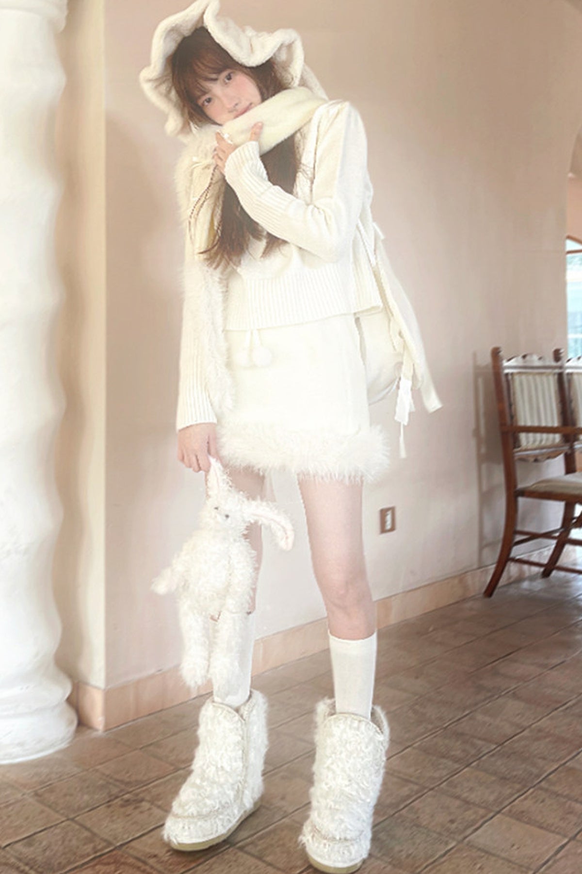 Strawberry Long Sleeve Sweater