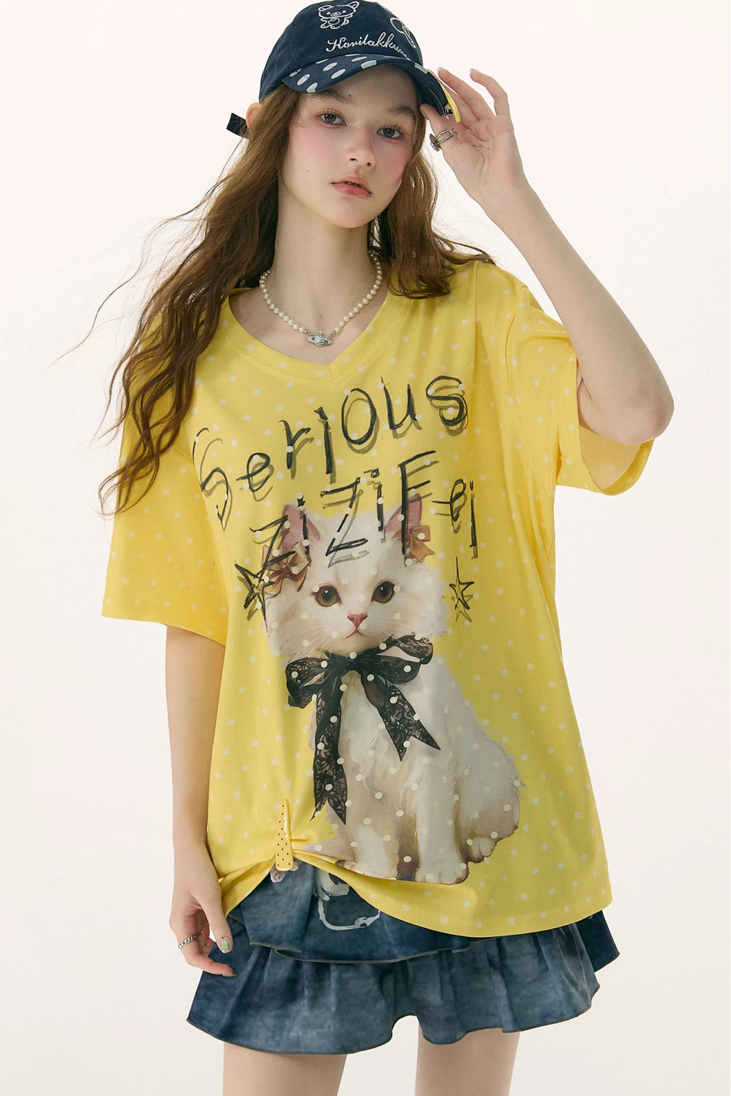 California Dream Polka Dot Blouse
