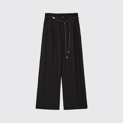 Lyocell Linen Beaded Pants