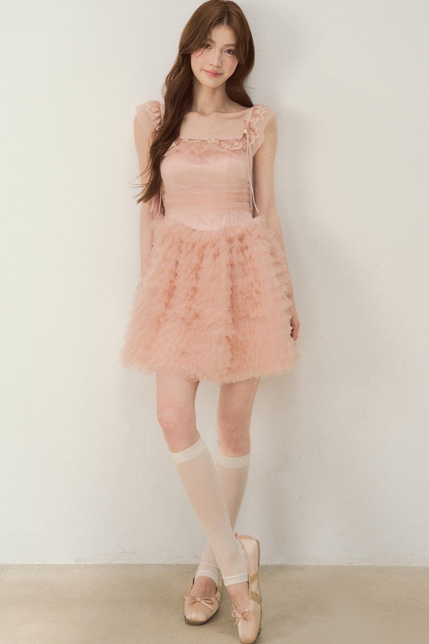 Robe en tulle bouffante de cours de ballet