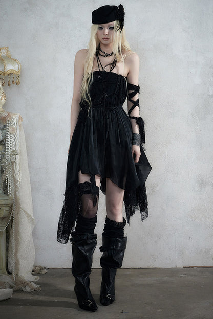 Romantic Lace Chiffon Skirt