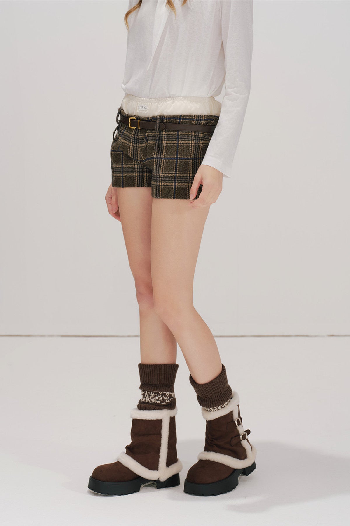 Workwear Cotton Padded Jacket and Shorts Set-Up