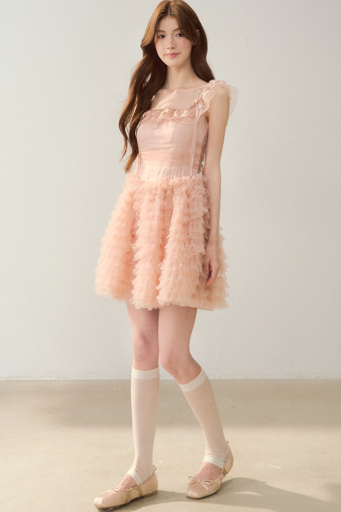 Robe en tulle bouffante de cours de ballet