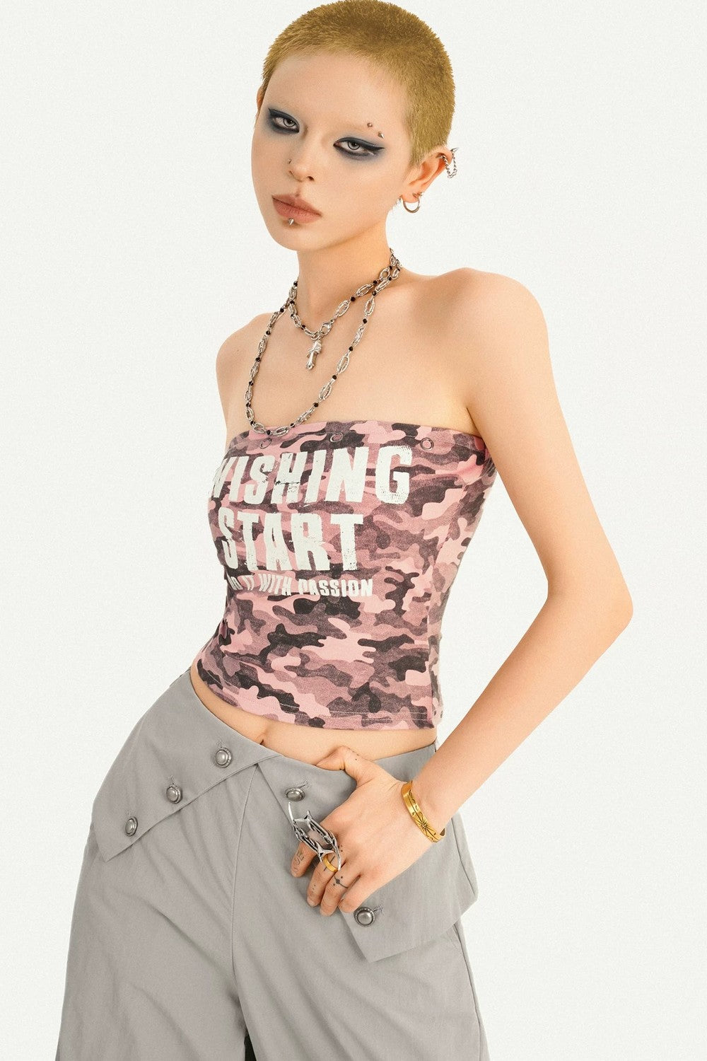 American Street Camo Tube Top