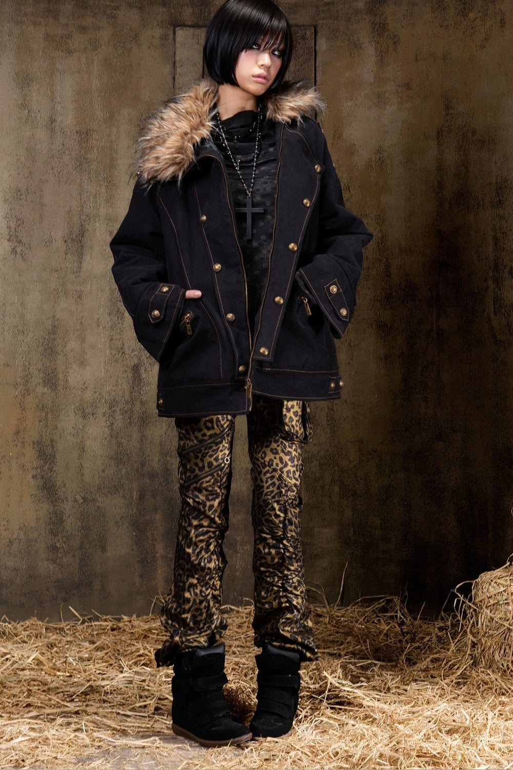Style Mid-Length Loose Jacket