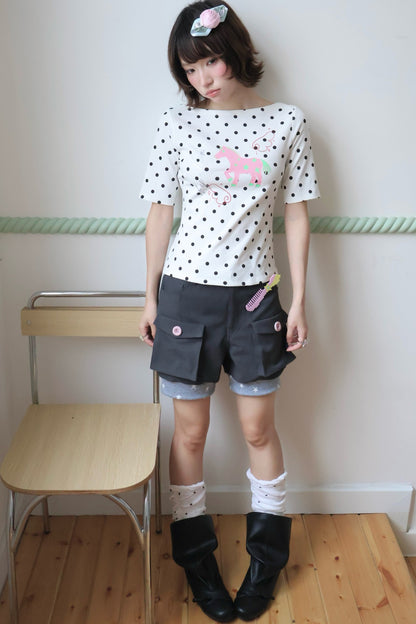 Bloom Waist Cargo Shorts