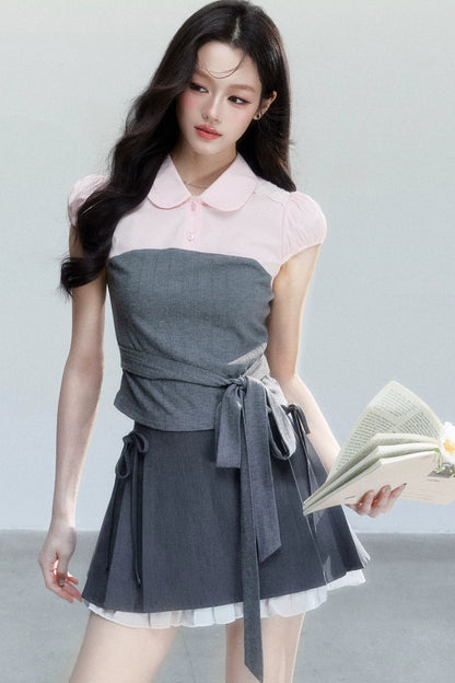 Korean Style Patchwork Top Set-Up