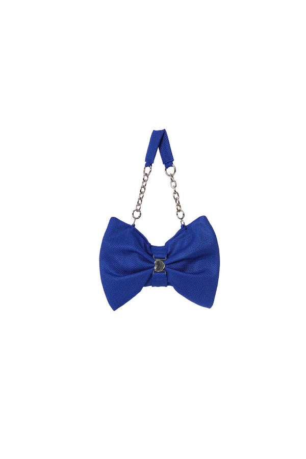 Bowknot Pleated Shoulder Bag