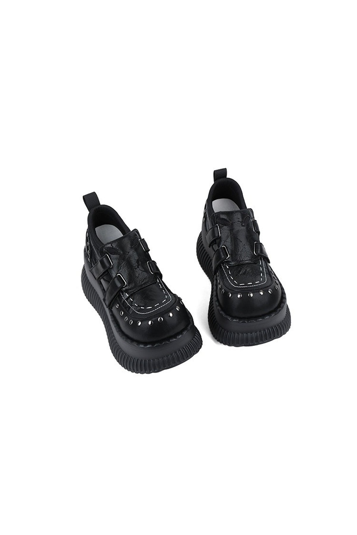 Punk Studded Platform Shoes