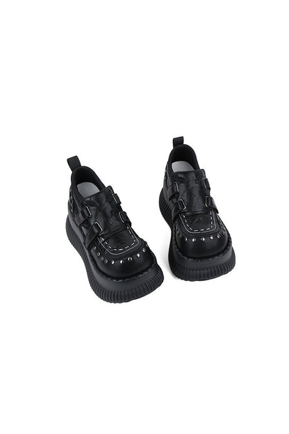 Punk Studded Platform Shoes
