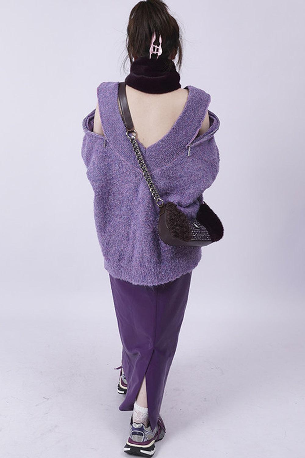 Y2K Color-Block Crossbody Bag