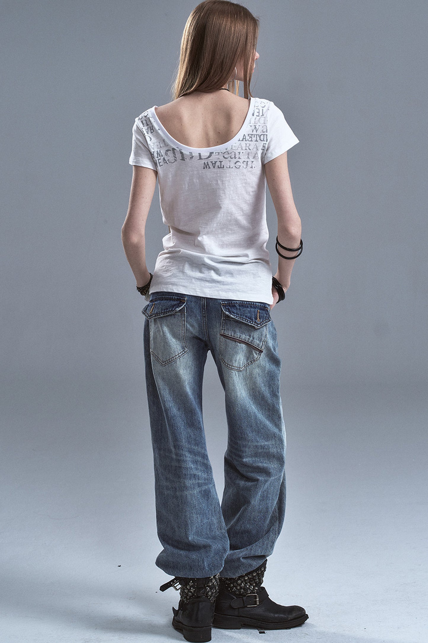 Reversible Sheer Cotton T-Shirt