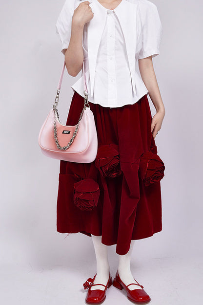 Macaron Graffiti Crossbody Bag