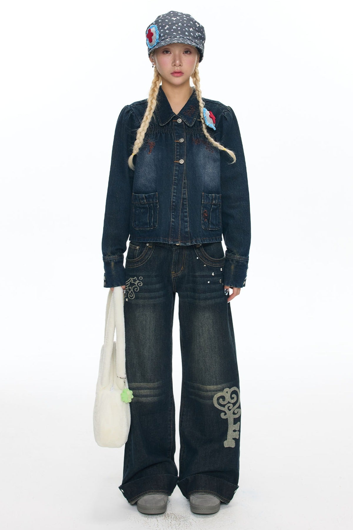 Embroidered Denim Jacket