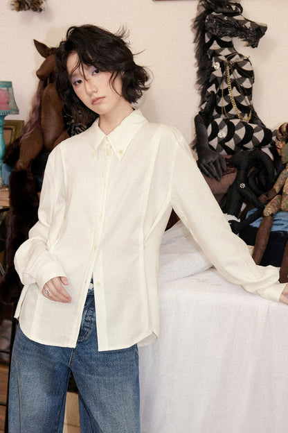 Tencel Linen Long Sleeve Shirt