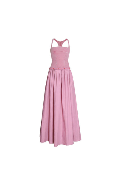 Distressed Washed Cotton Dress