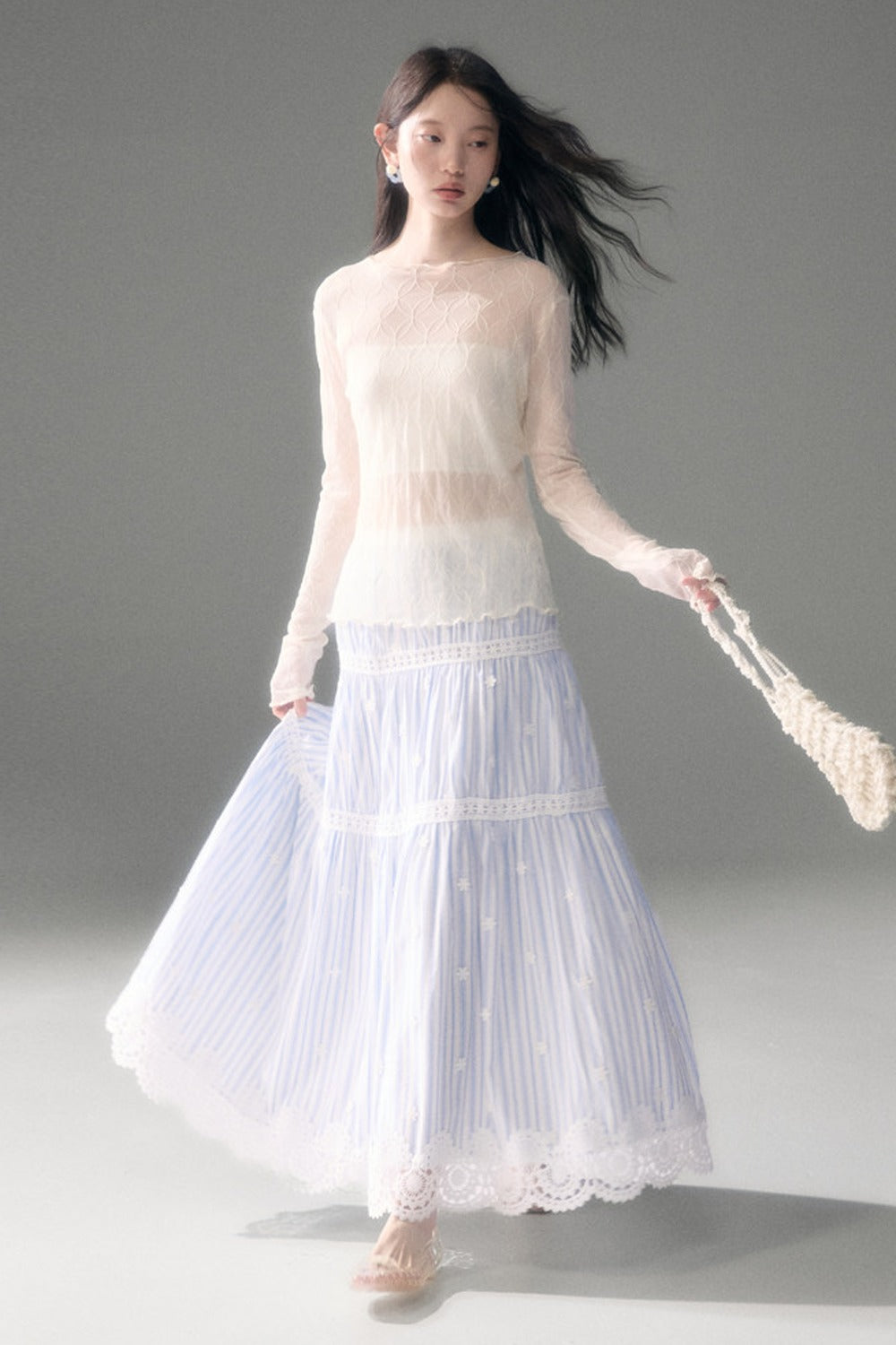 Echo of the Wind Lace Top