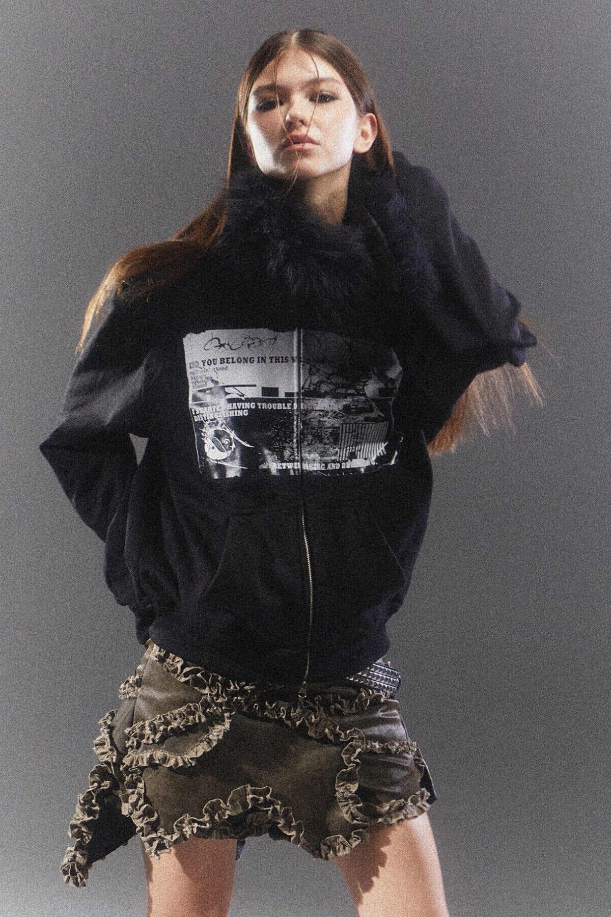 Futureofx 24Aw Acid Design Ip Sweatshirt