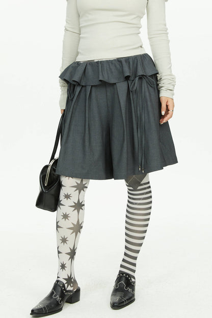 Retro-Strumpfhose mit Print