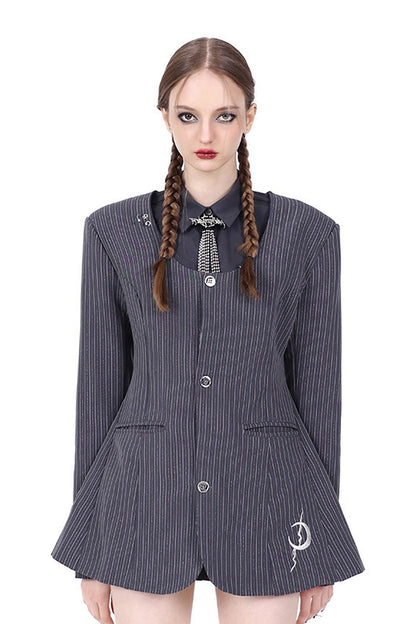 Y3K Structural Spliced Long Sleeve Shirt