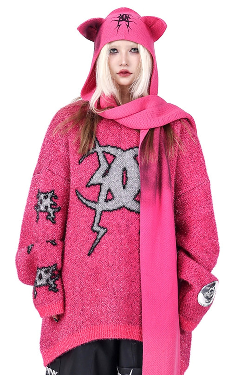 Electric Moon Knit Sweater