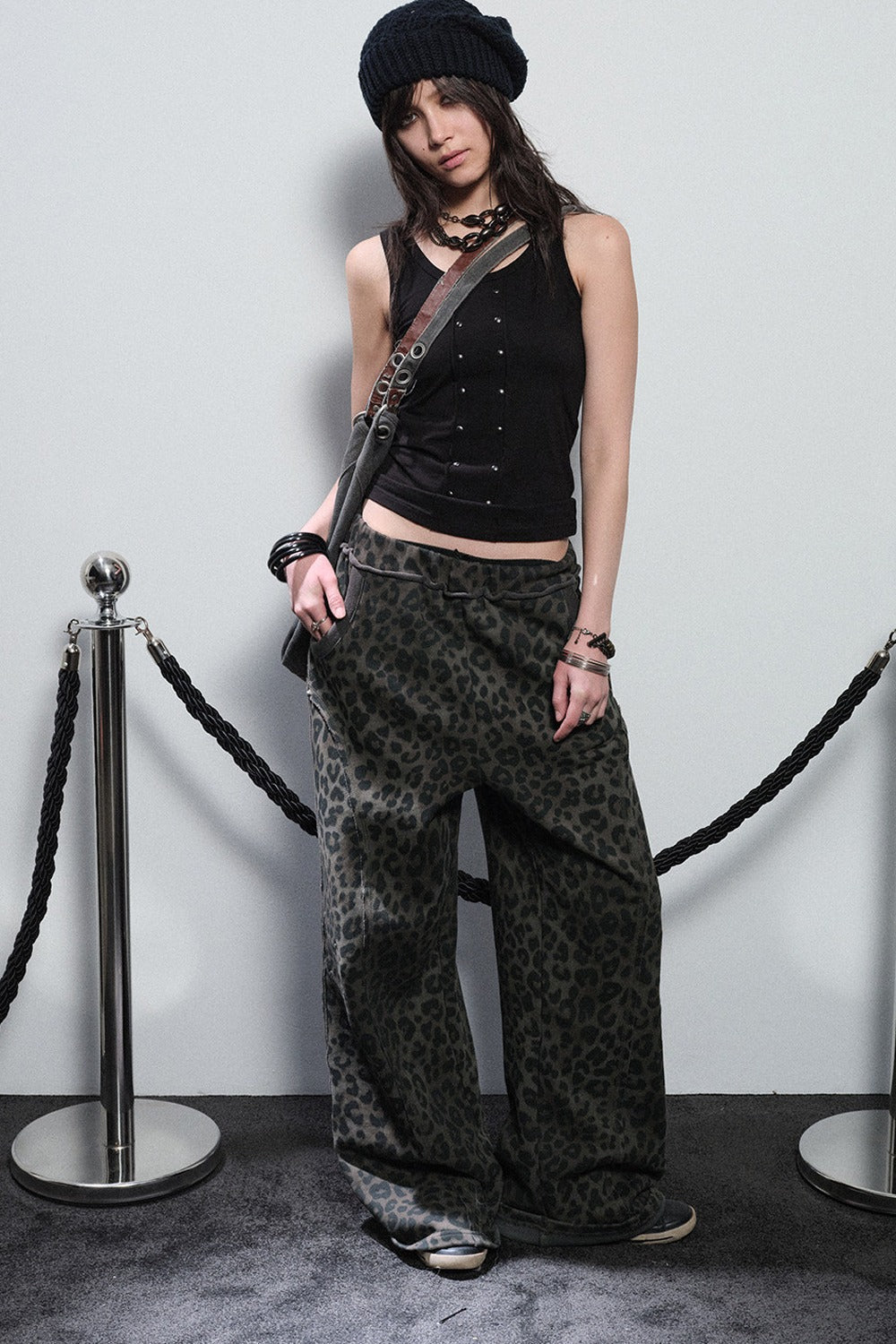 Rhinestone Frayed Camisole Top