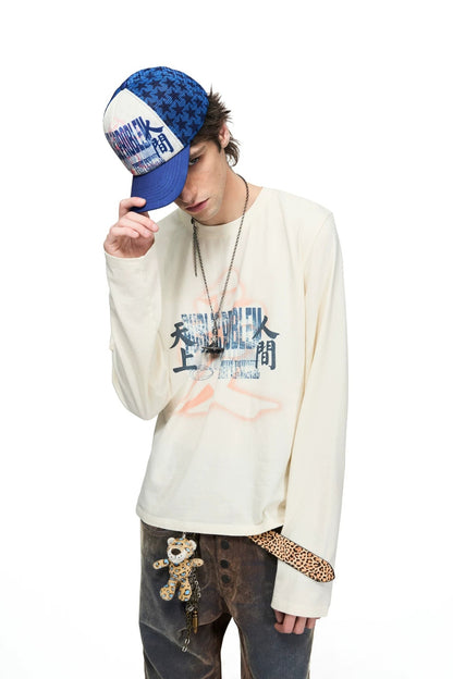 Celestial Gradient Long-Sleeve T-Shirt