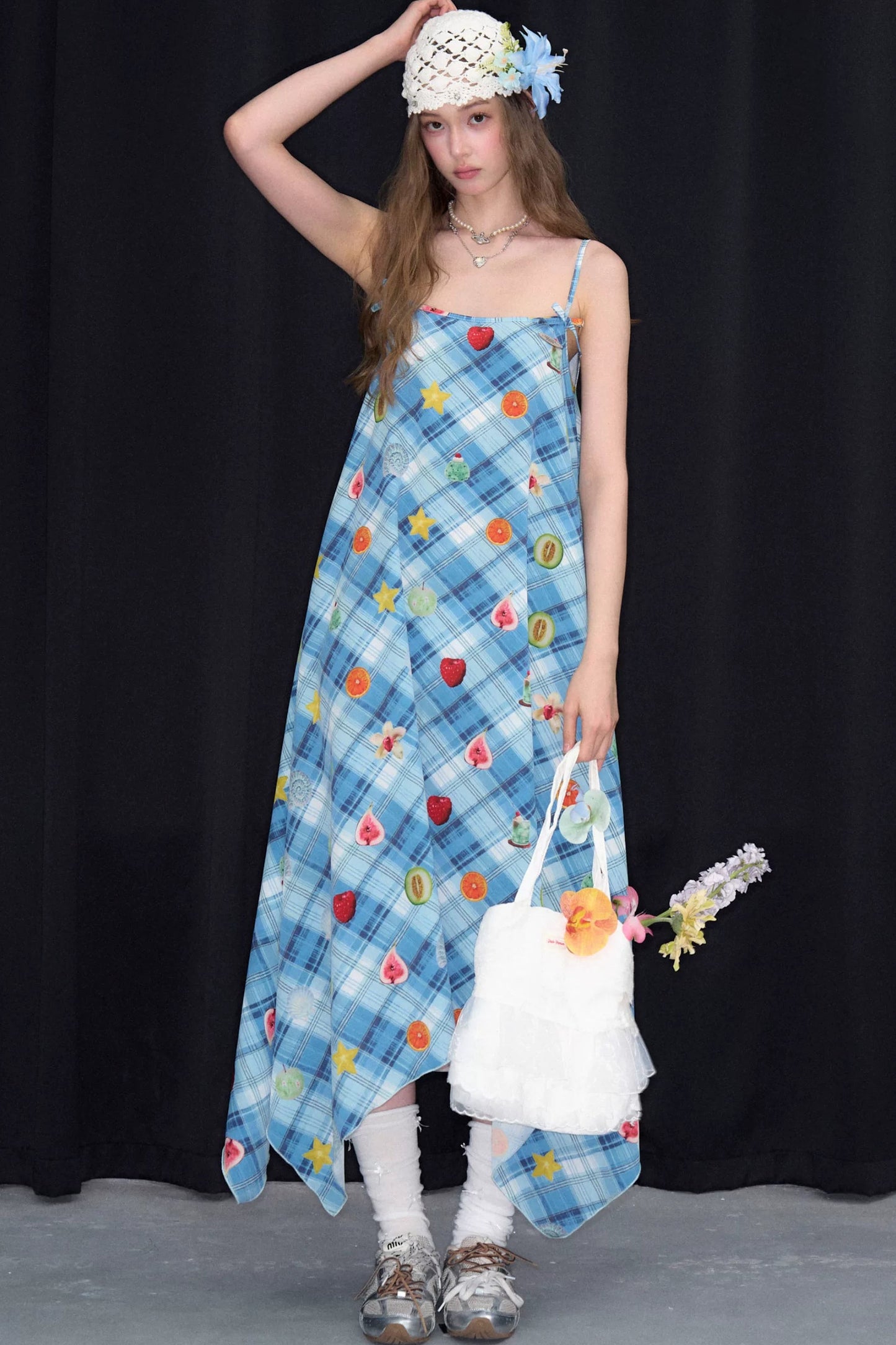 Sweet Dreams Blue Plaid Dress