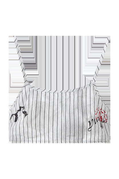 Loose Striped Shirt and Cami Set-Up