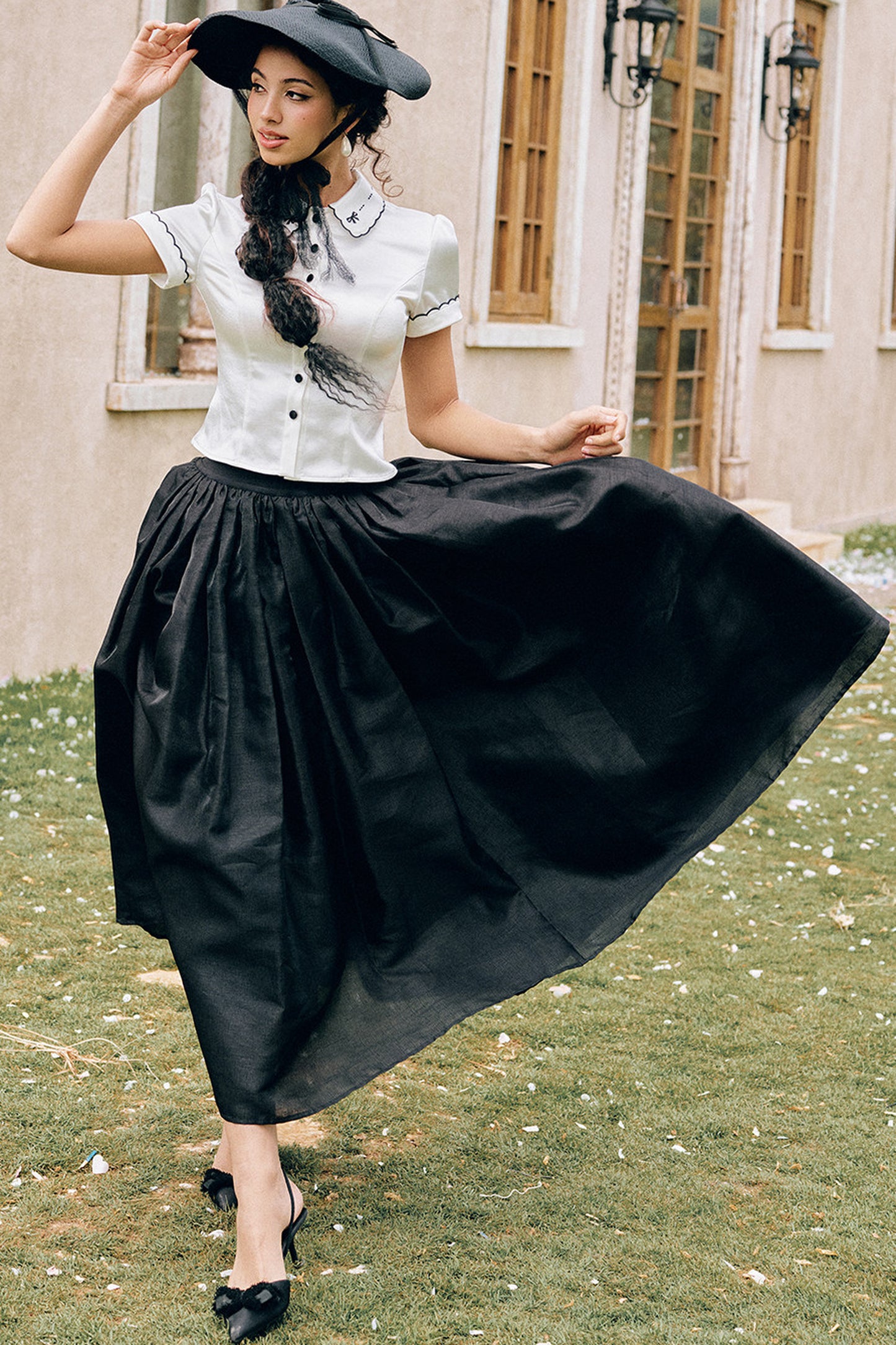 French Academy Style Shirt and Dress Set-Up