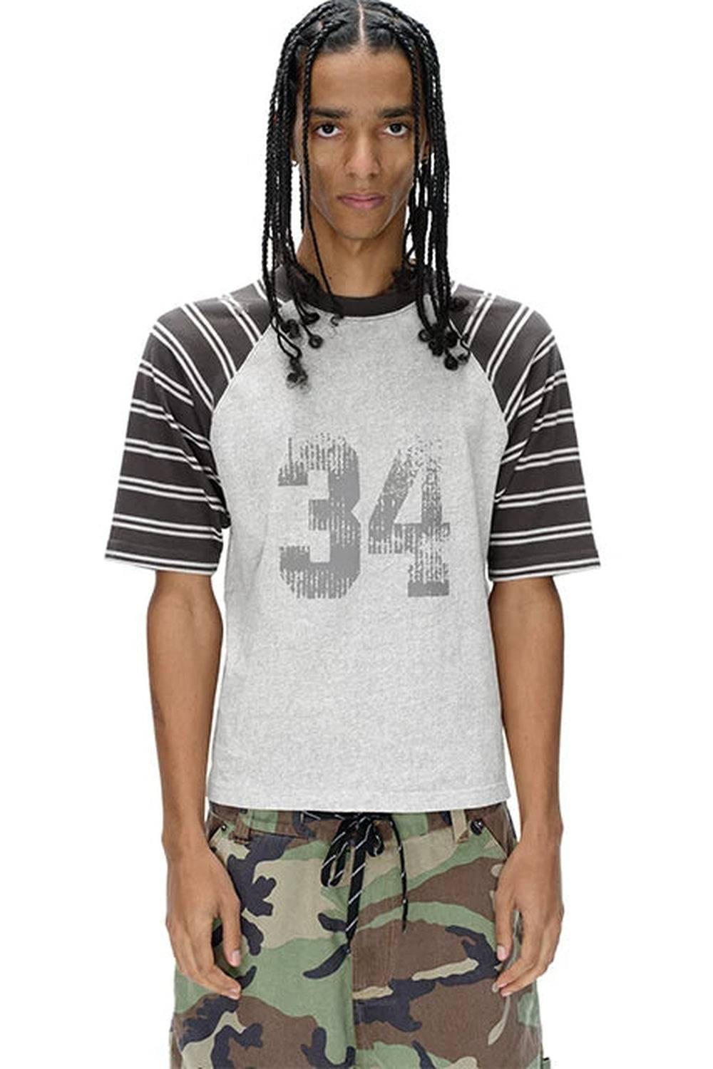 Retro Stripe Raglan T-Shirt