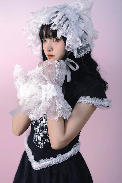Heavenly Maid Heart Cheongsam Top