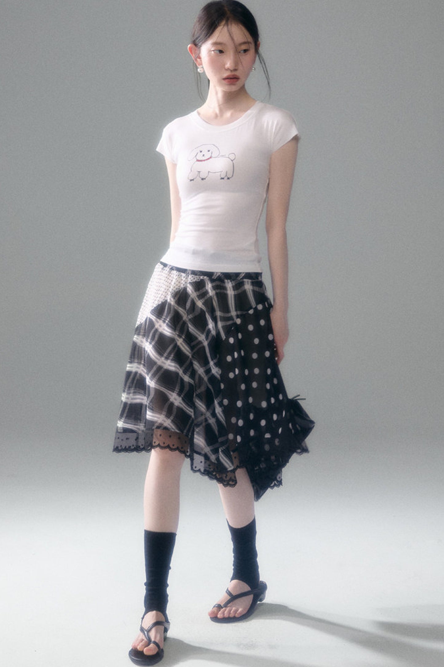 Summer Sequin Two-Way Wear Skirt