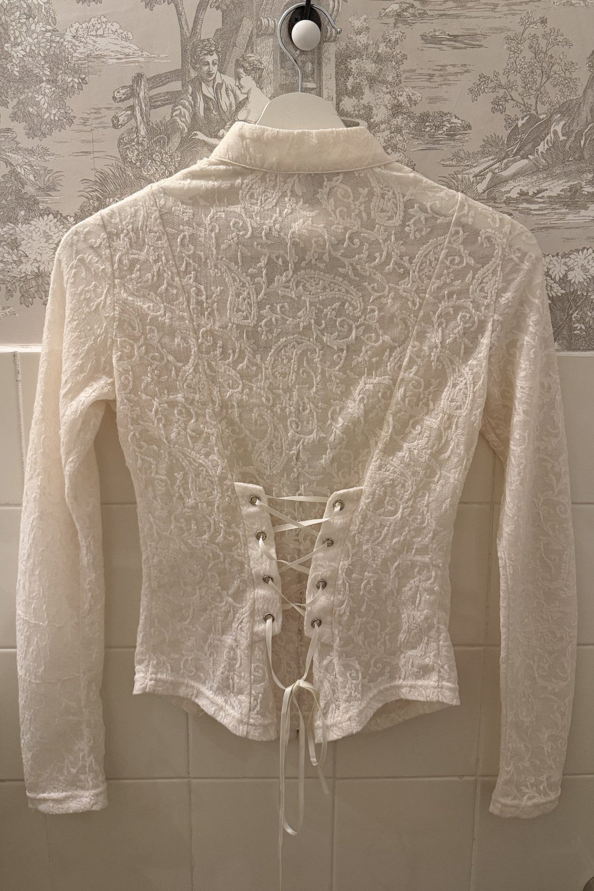 Elegant Lace Corset Top