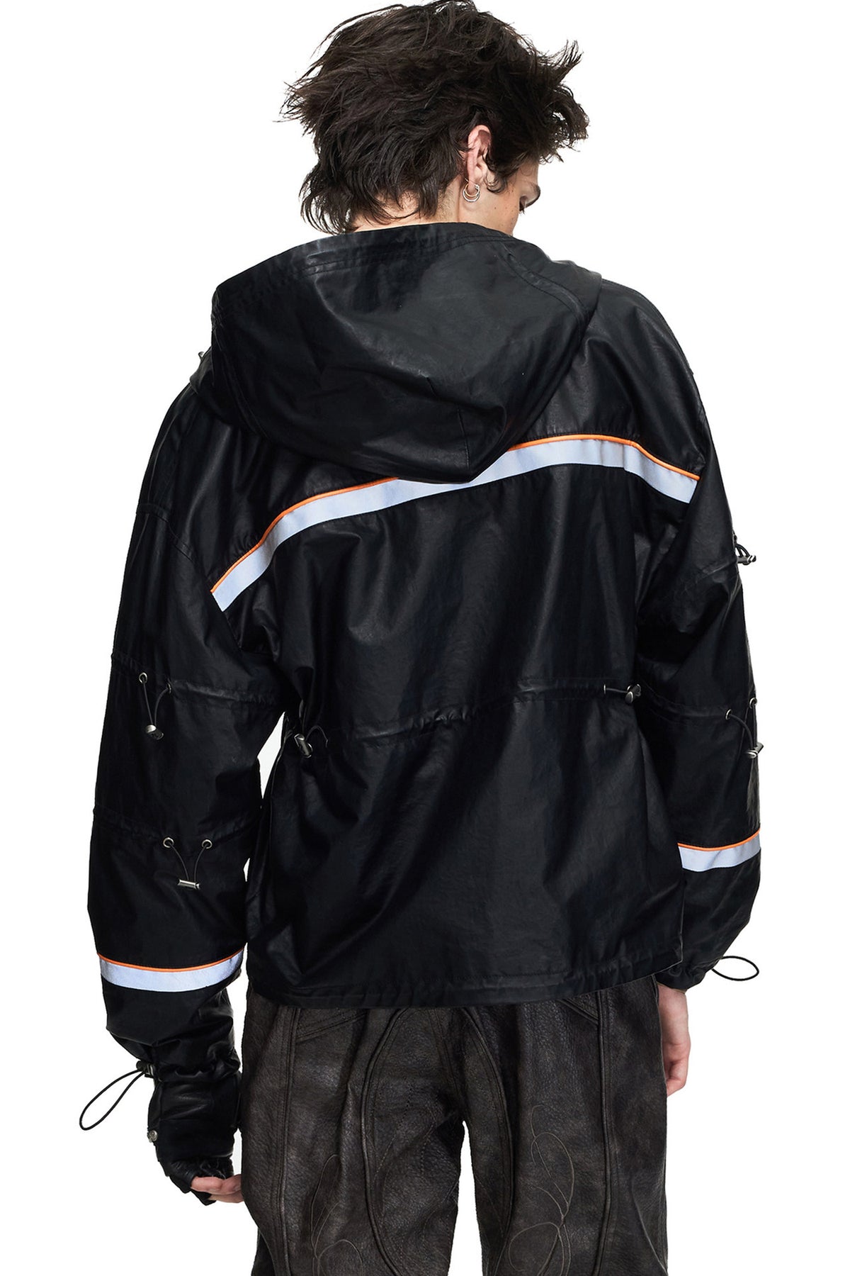 Waterproof Hooded Reflective Jacket