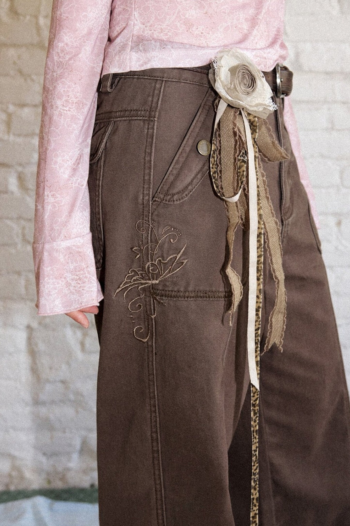 Vintage Straight Cargo Pants