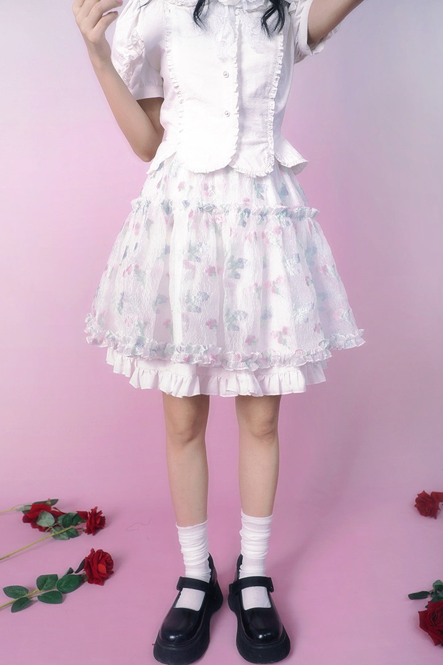 Heavenly Jacquard Princess Skirt
