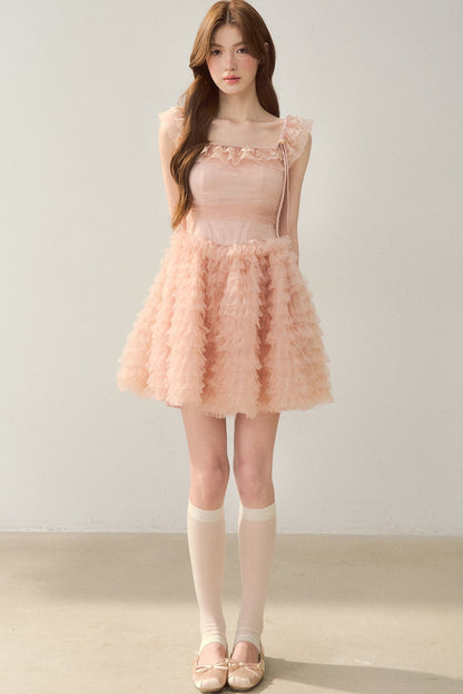 Robe en tulle bouffante de cours de ballet