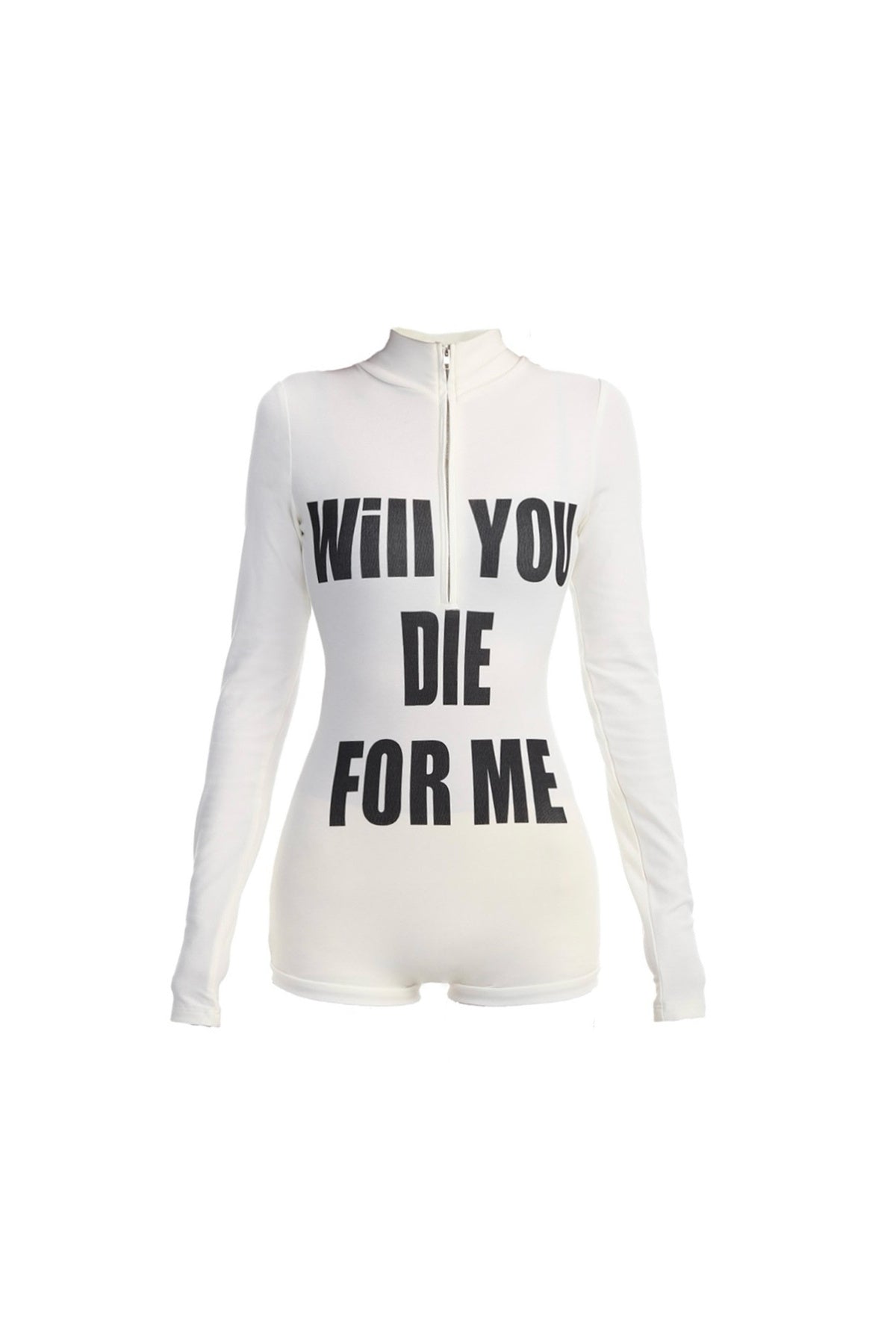 Long Sleeve Tight-Fitting Jumpsuit