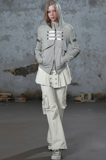 Napoleon Hooded Metal Jacket