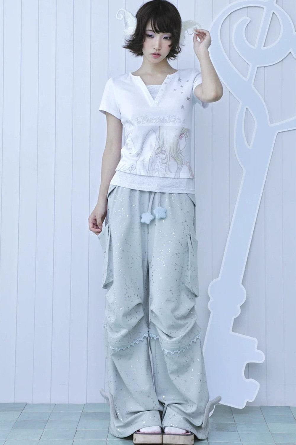 Y2K Dreamcore Paratrooper Pants