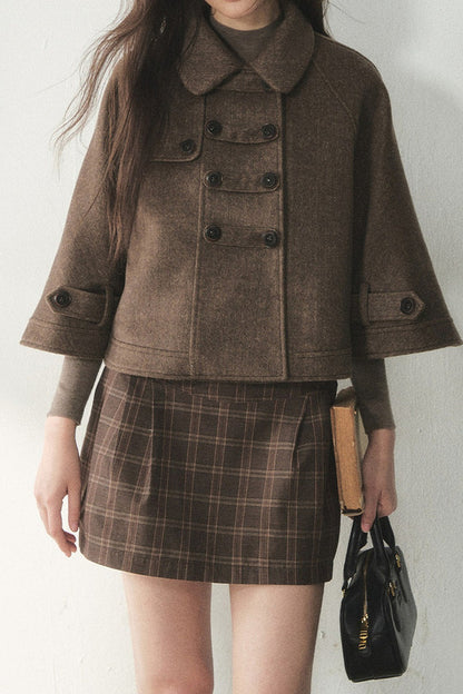 60% Wool Napoleon Cape