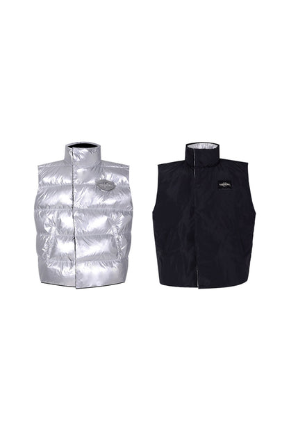 Reversible Y2K Cotton Vest